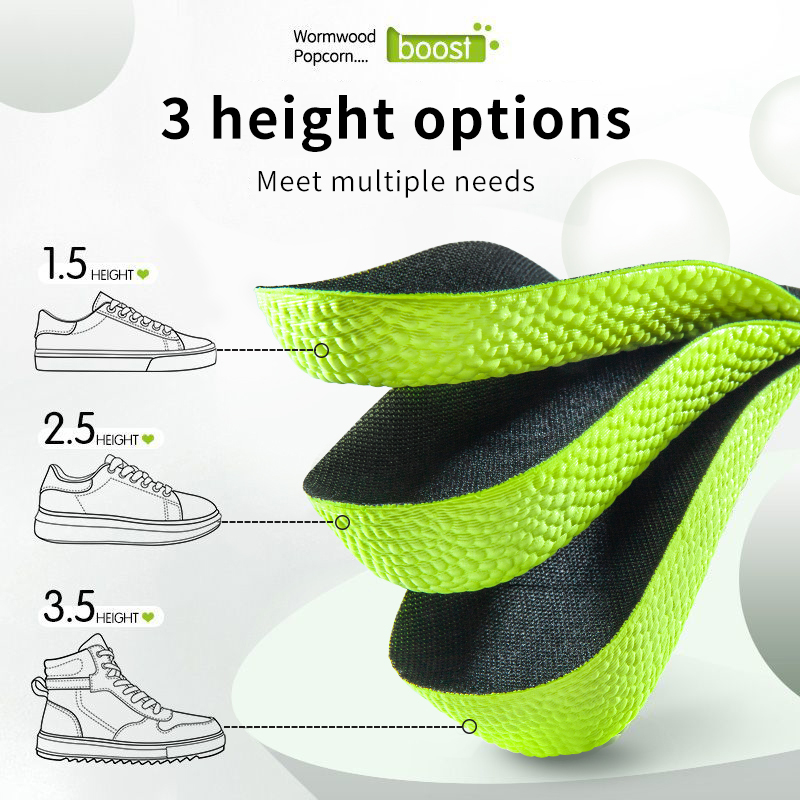 Sneaker Care - Bellek Köpük Yükseklik Artış Tabanlık Erkekler